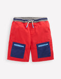 Adventure Shorts-Poppy Red