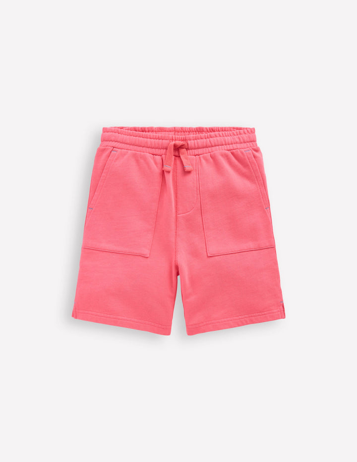 Garment Dye Shorts-BRANDIED APRICOT
