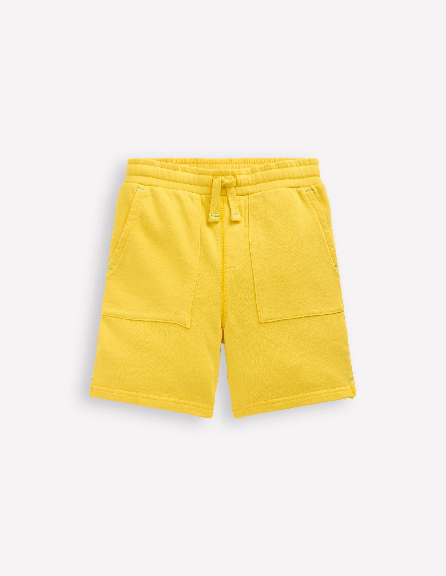 Garment Dye Shorts-Pineapple Yellow