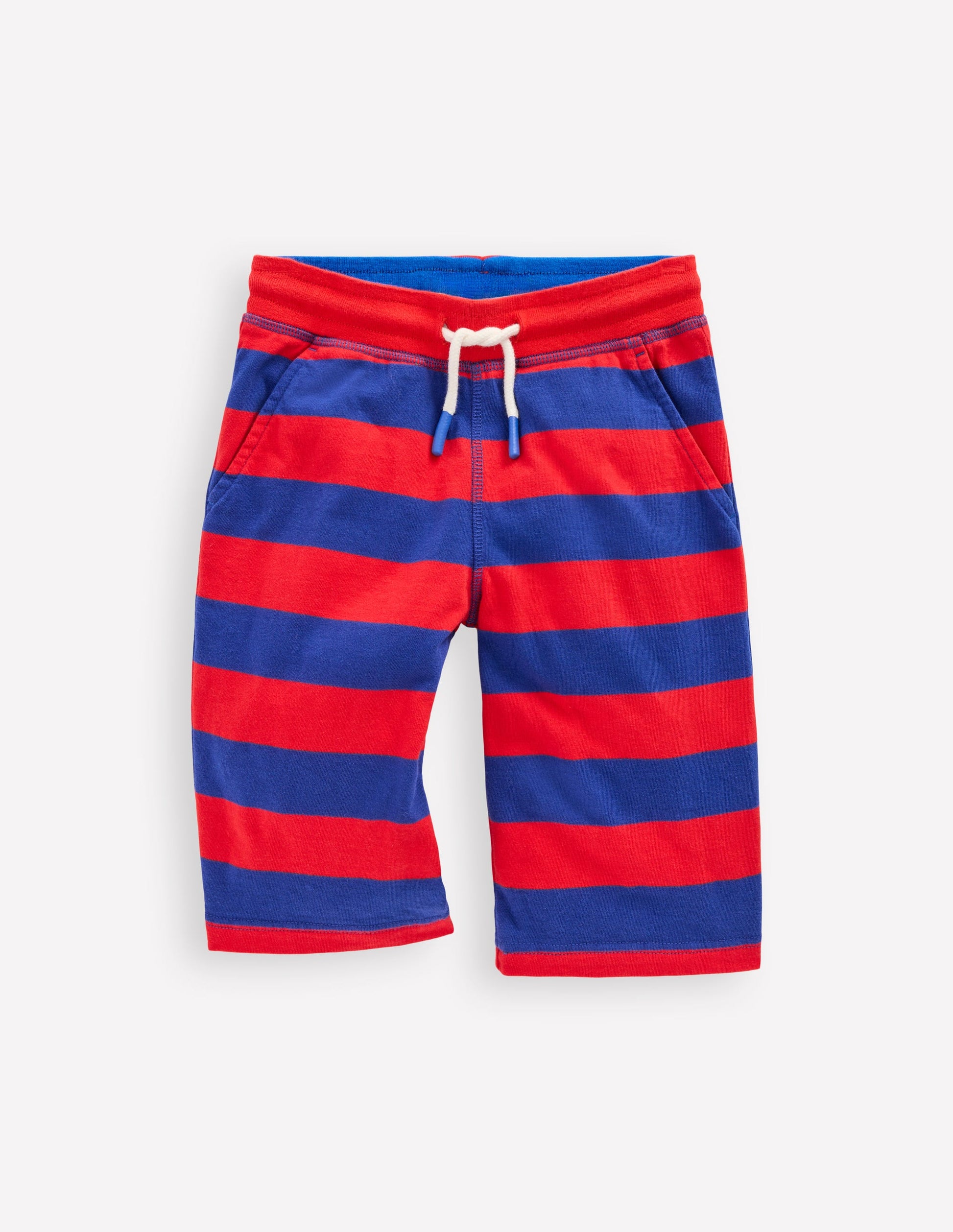 Jersey Baggies-Poppy Red/ Sapphire Blue-1