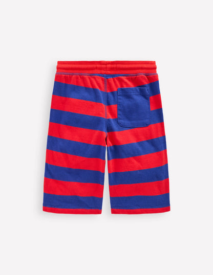 Jersey Baggies-Poppy Red/ Sapphire Blue-2