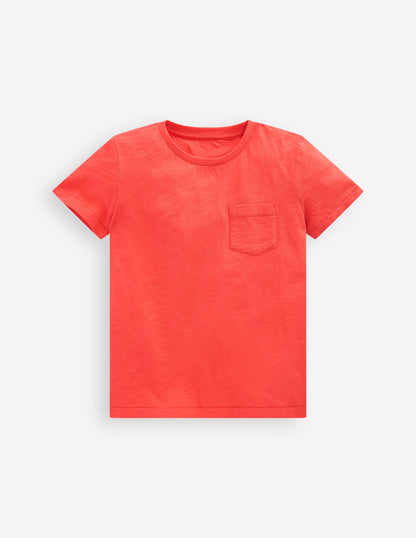 Everyday Short Sleeve T-Shirt-Coral Orange-1