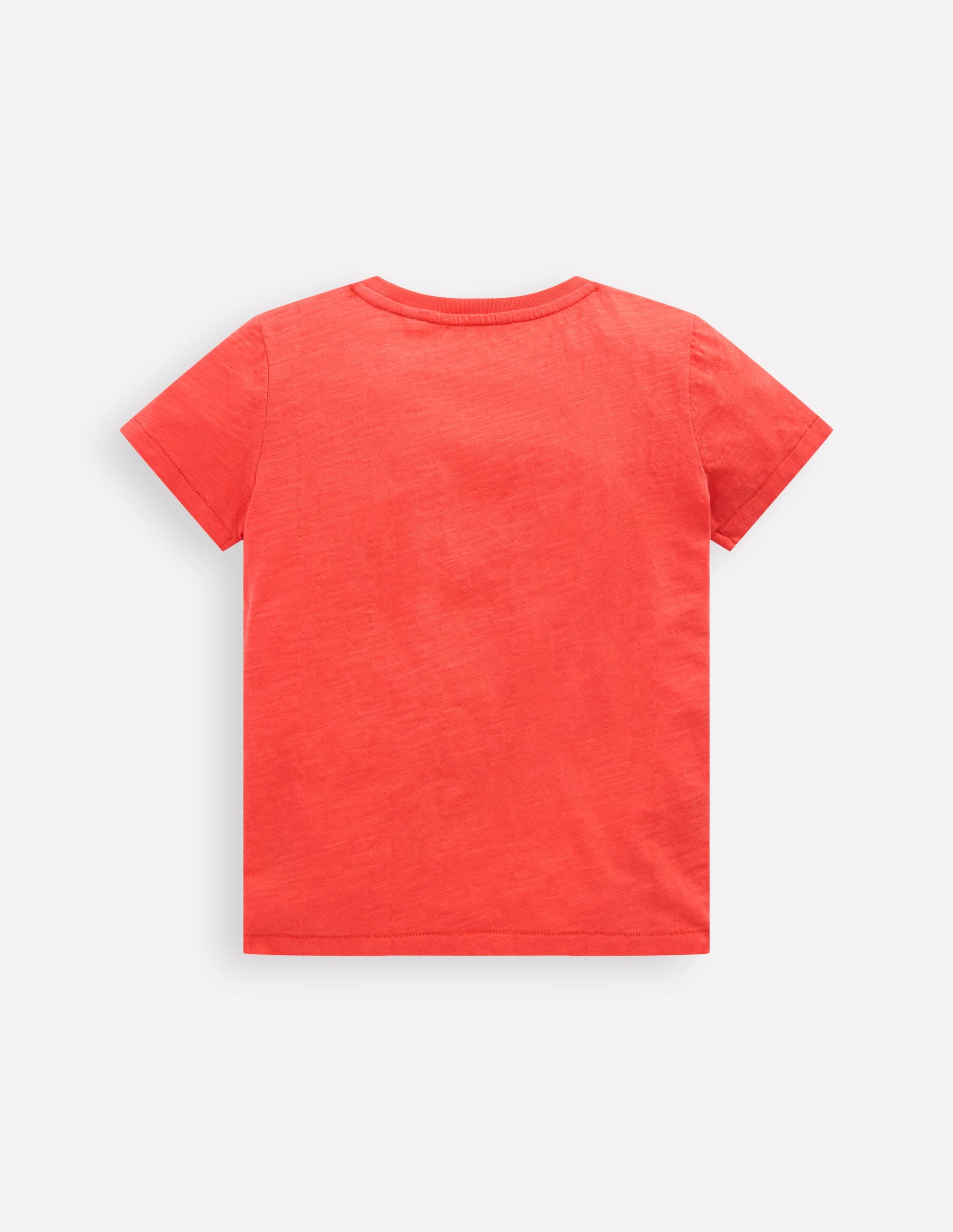 Everyday Short Sleeve T-Shirt-Coral Orange-2