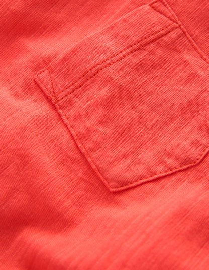 Everyday Short Sleeve T-Shirt-Coral Orange-3