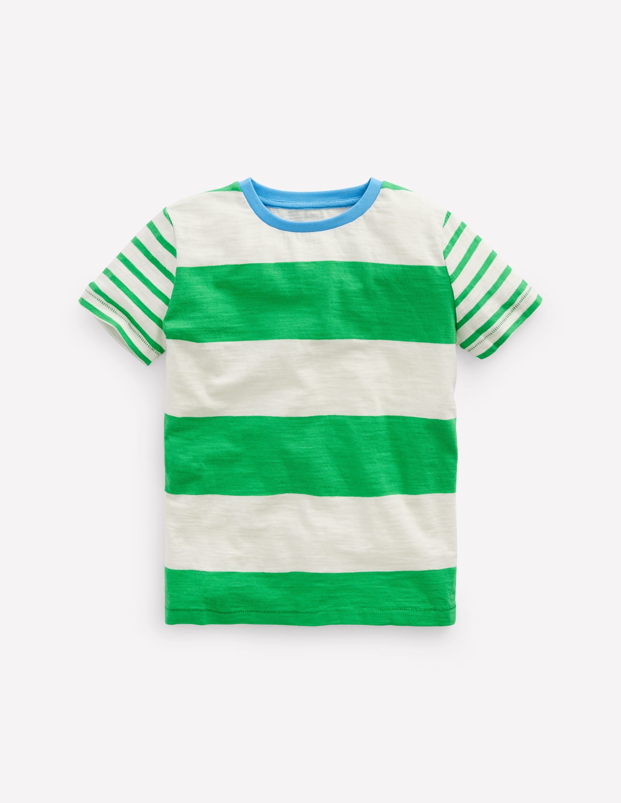 Everyday Short Sleeve T-Shirt-Sapling Green/ Ivory Multi - Image 1