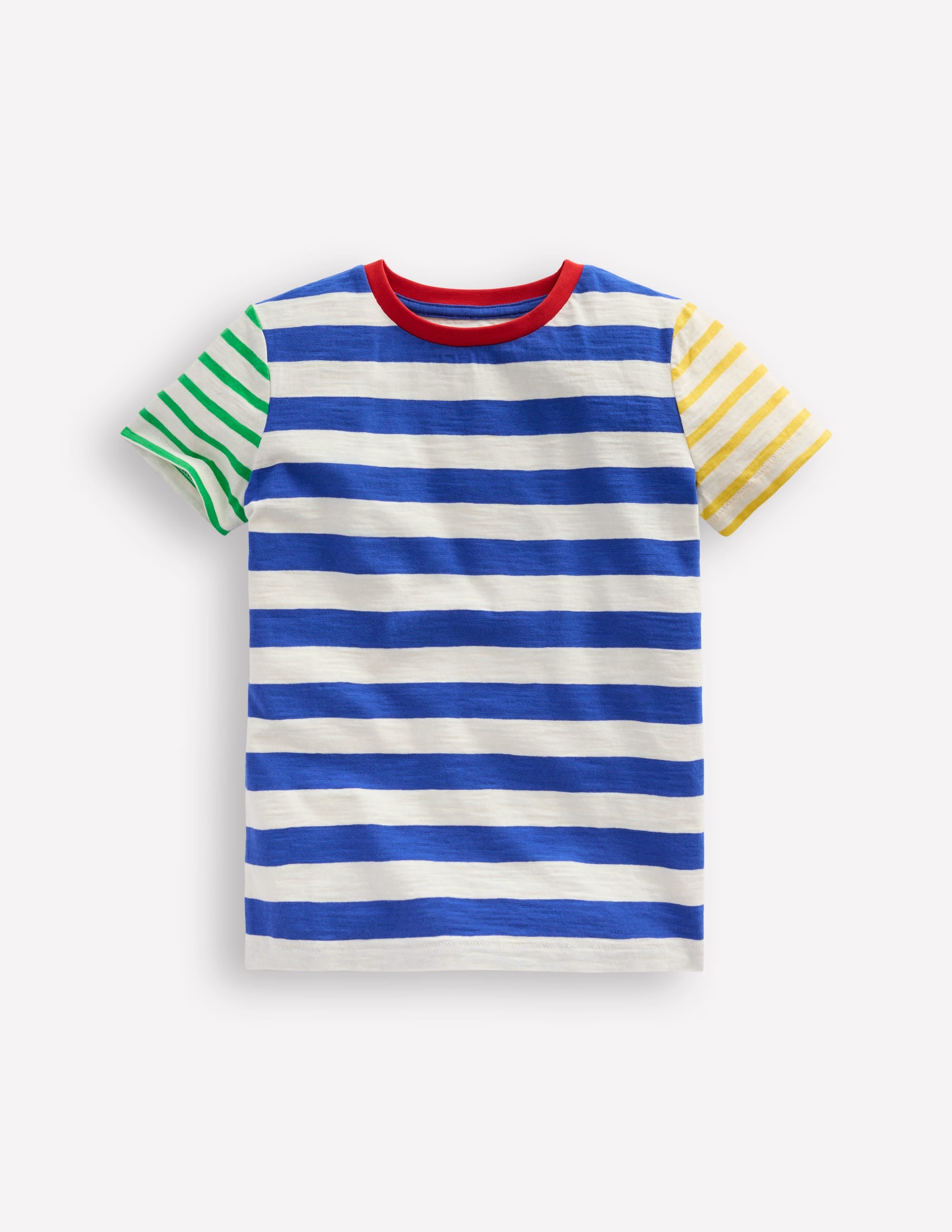 Everyday Short Sleeve T-Shirt-Hotchpotch Stripe - Image 1
