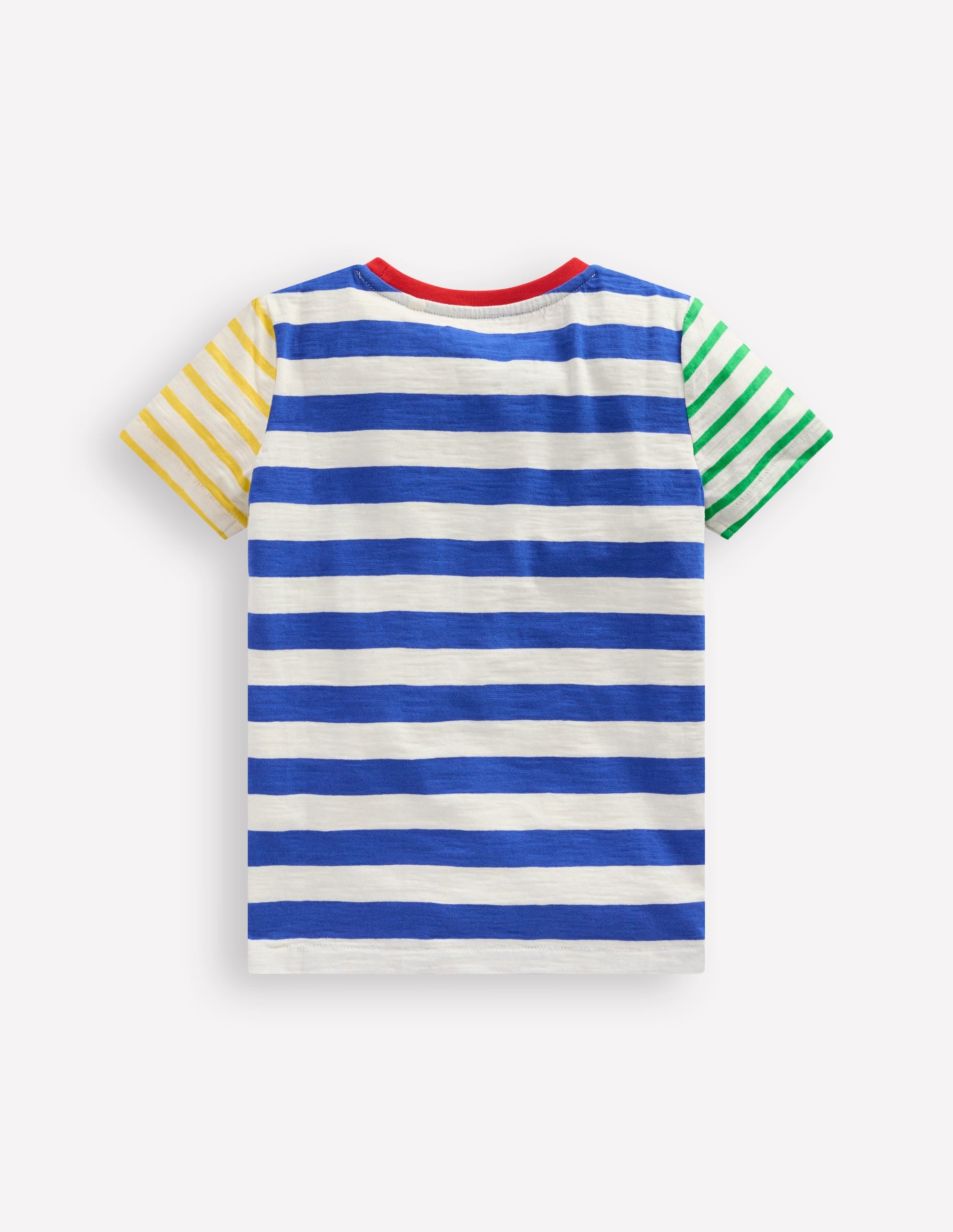 Everyday Short Sleeve T-Shirt-Hotchpotch Stripe - Image 2