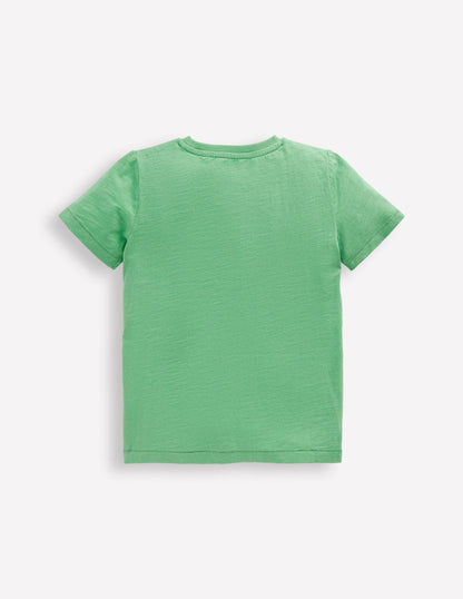 Everyday Short Sleeve T-Shirt-Aloe Green-2