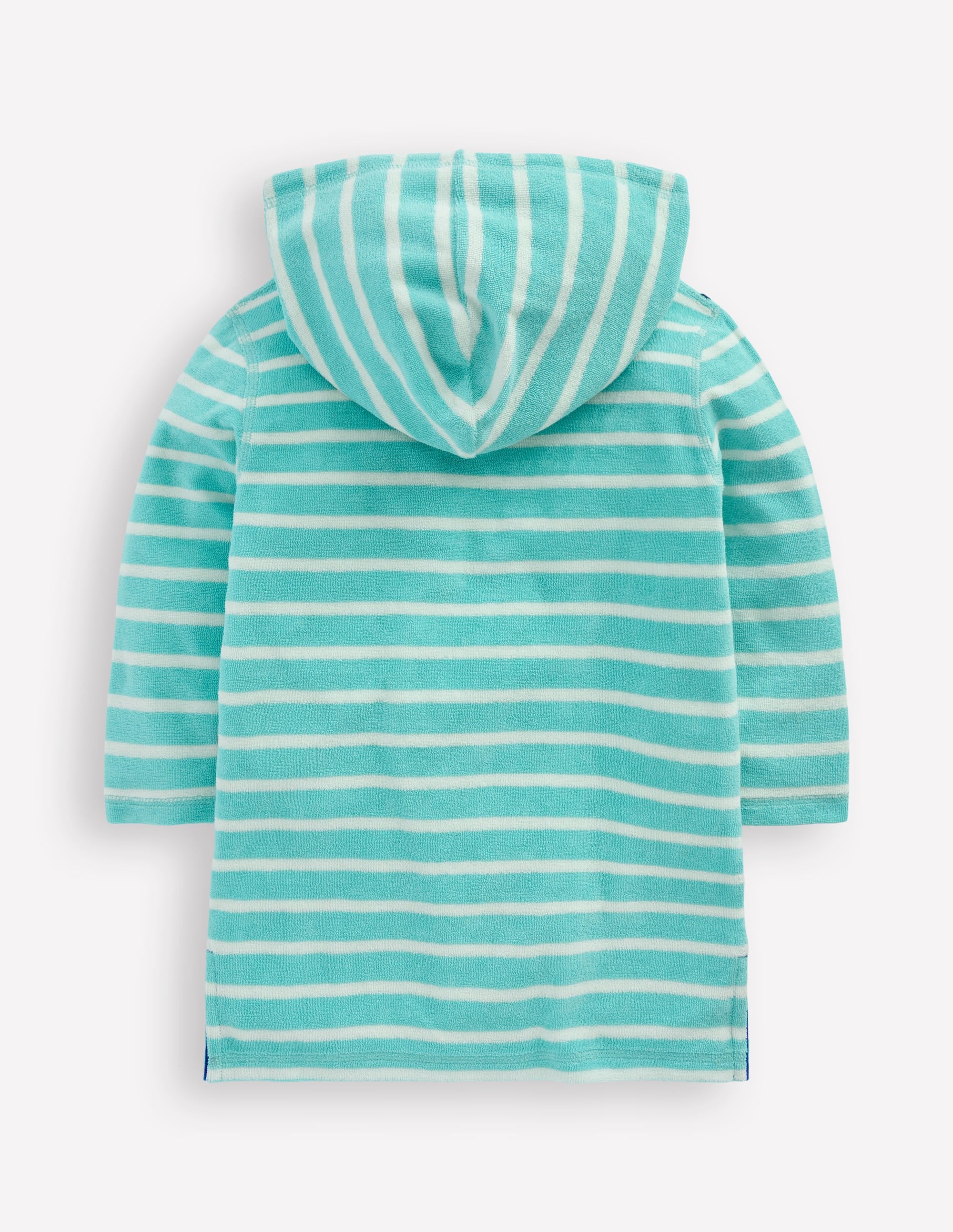 Appliqué Towelling Throw-on-Caribbean Blue Stingray - Image 2