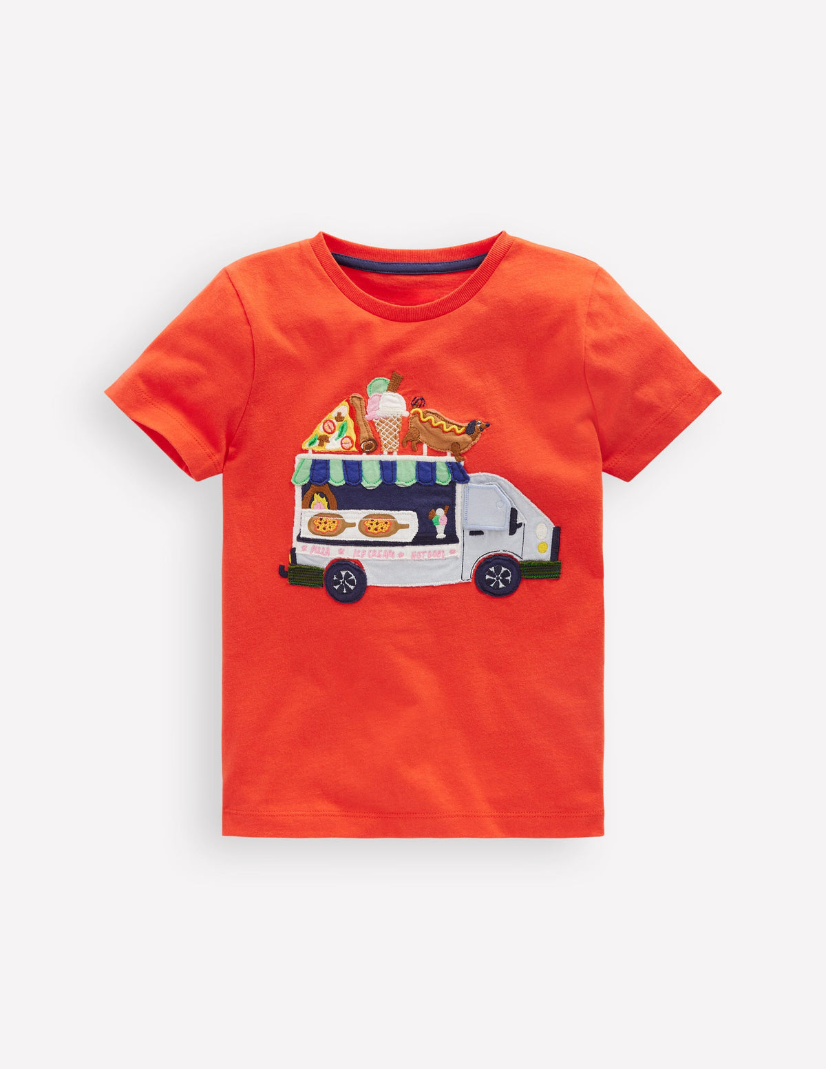 Lift-The-Flap T-shirt-Firecracker Red - Image 1