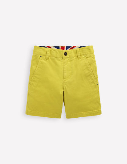 Classic Chino Shorts-Pineapple Yellow-1