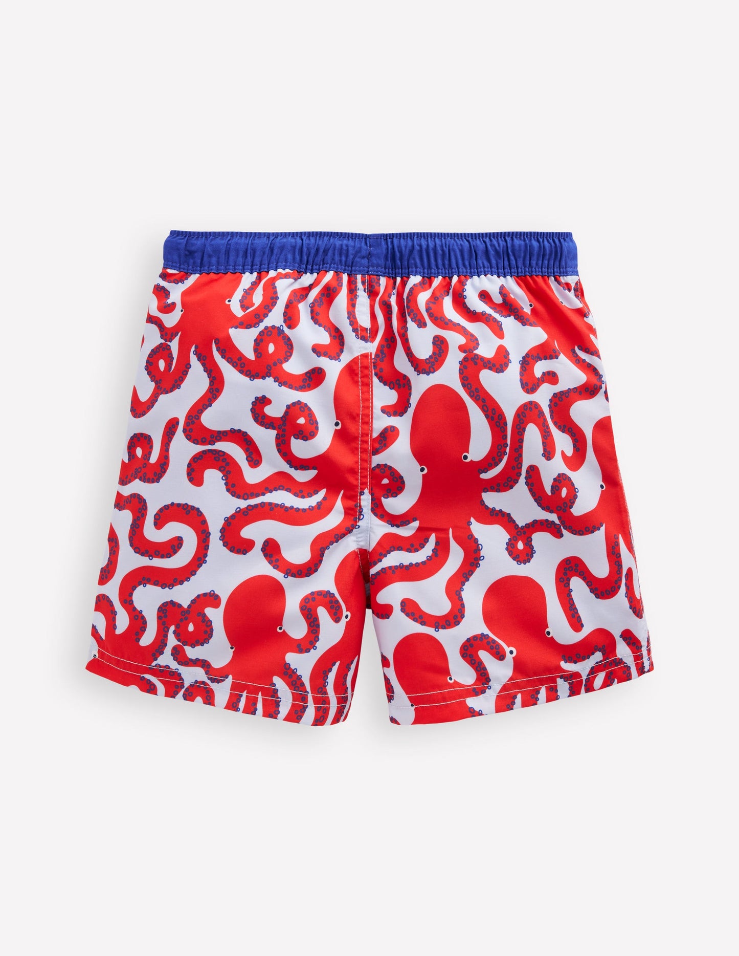 Swim Shorts-Misty Blue Octopus