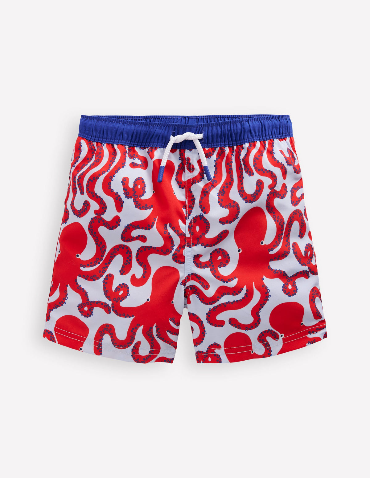 Swim Shorts-Misty Blue Octopus - Image 1