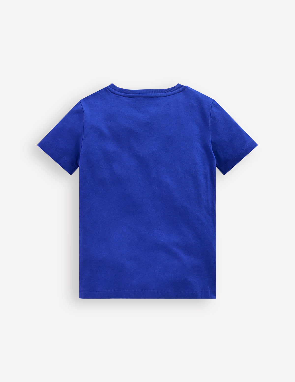 Short Sleeve Bouclé T-shirt-Bright Blue Turtles - Image 2