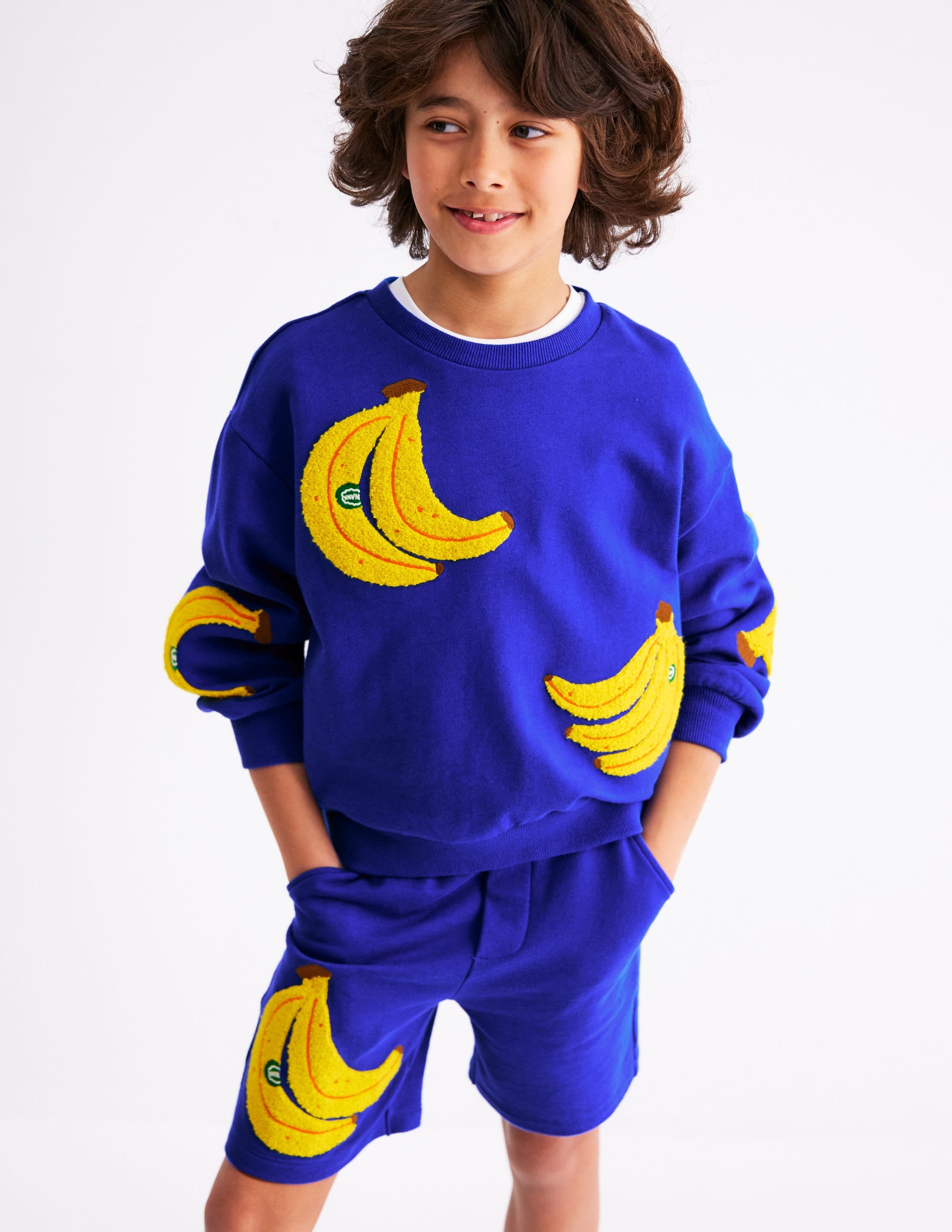 Fun Sweatshirt-Surf the Web Banana - Image 2
