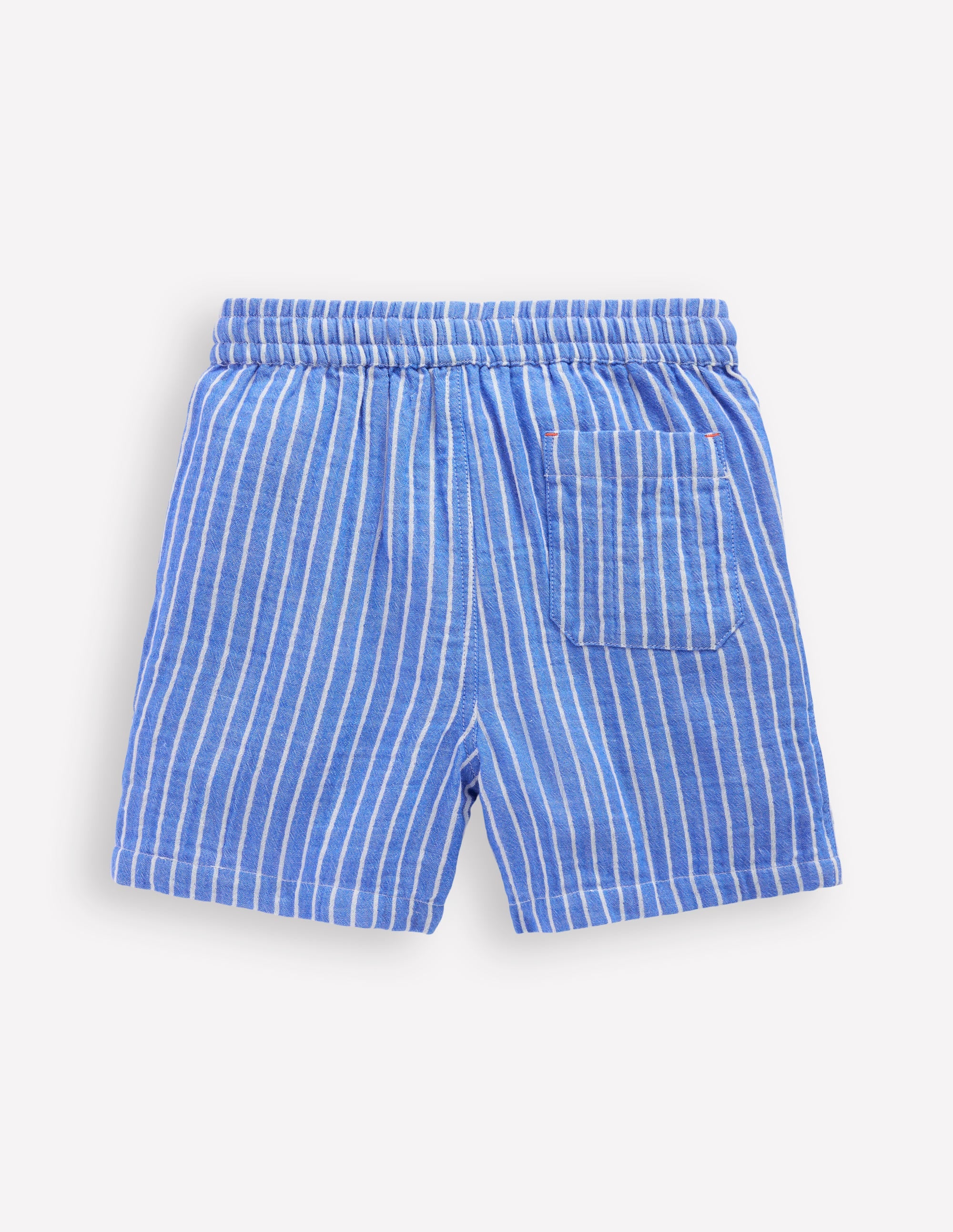 Double Cloth Shorts-Campanula Ticking - Image 2
