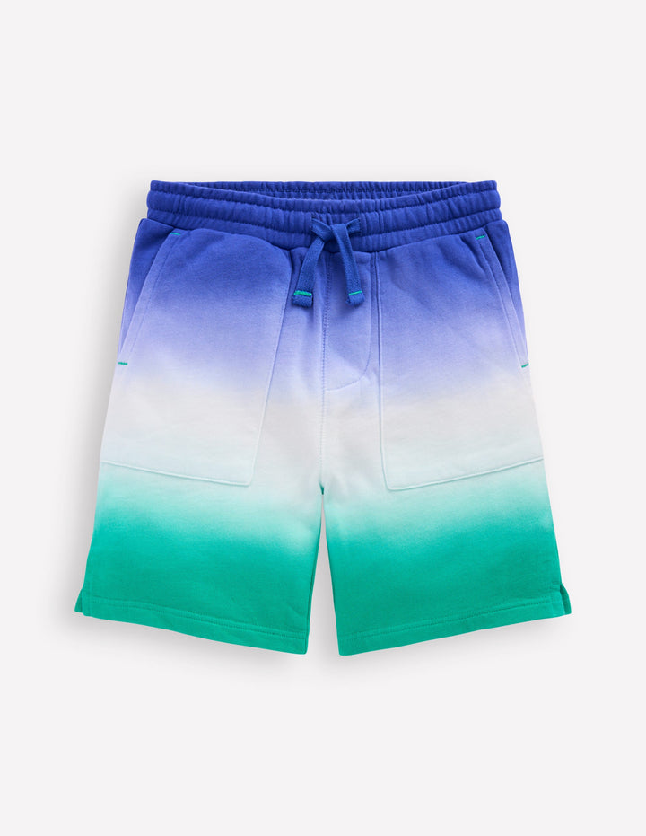 Tie Dye Shorts-Surf the Web/ Billiard