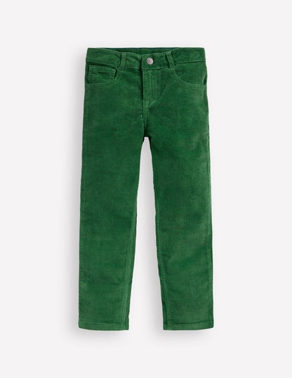 Classic Cord Pants-Pine Green-1