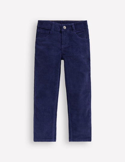 Classic Cord Pants-Bright Blue-2