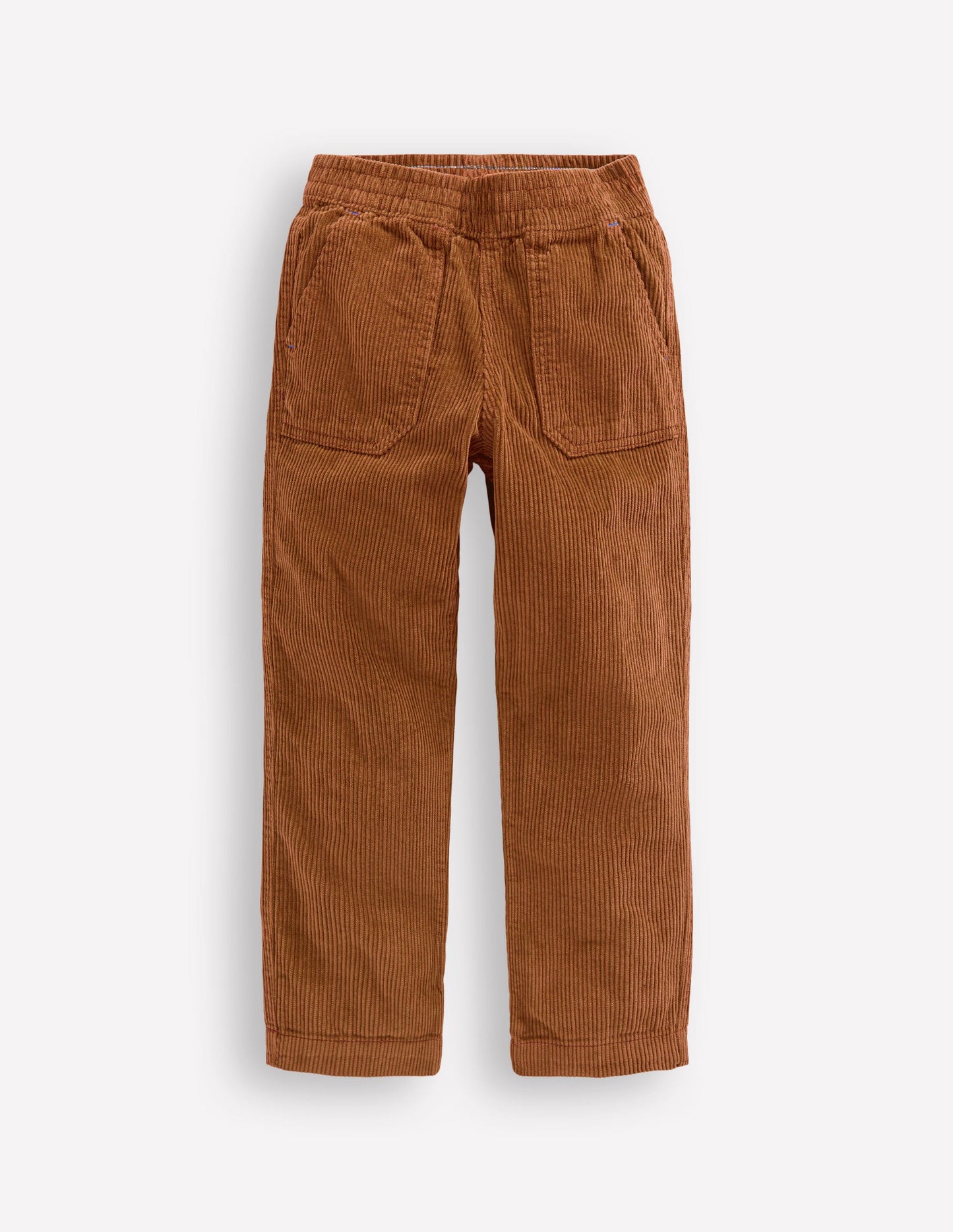 Pull-on Cord Pants-Ginger