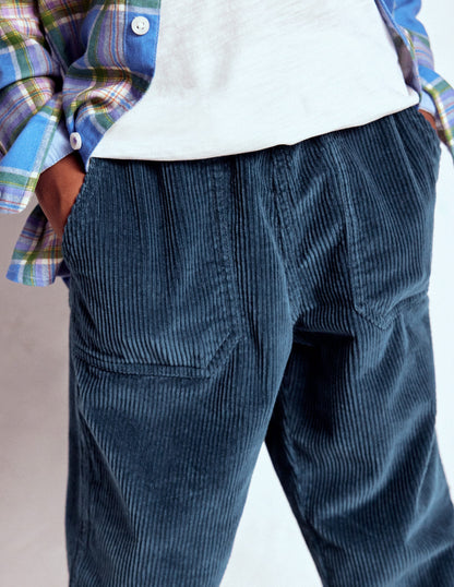 Pull-on Cord Pants-Blueberry Pie-2