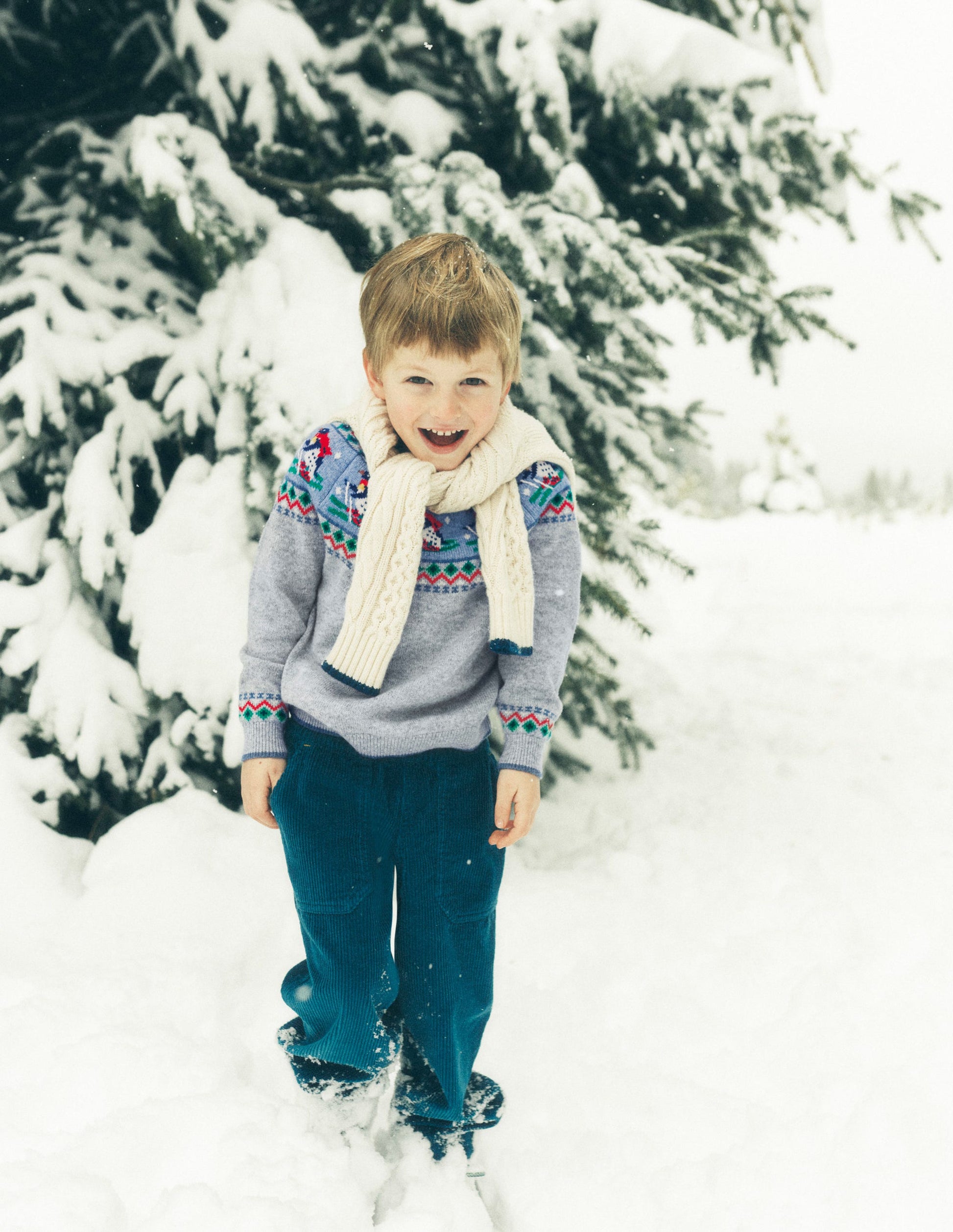 Pull-on Cord Pants-Blueberry Pie-6