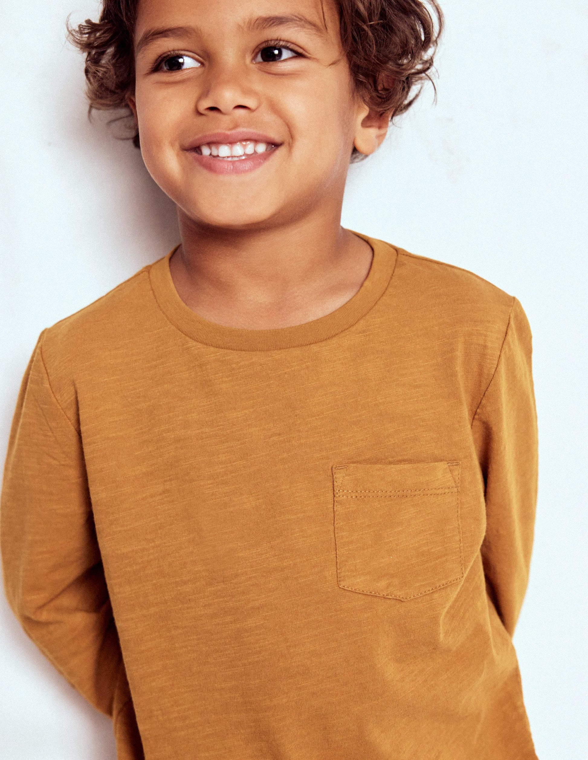 Everyday Long Sleeve T-Shirt-Toffee Brown-2