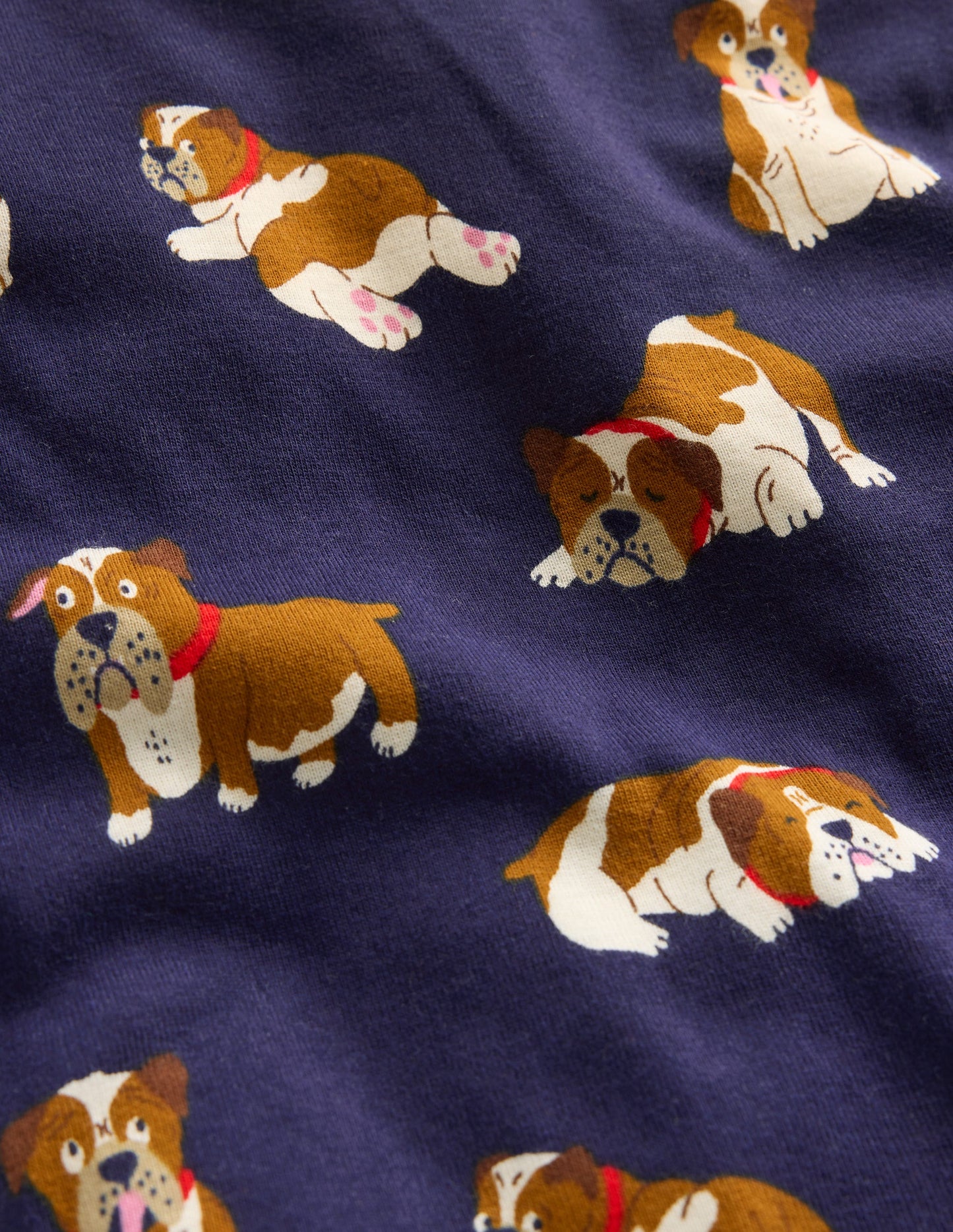 Snug Long John Pajamas-Medieval Bulldogs