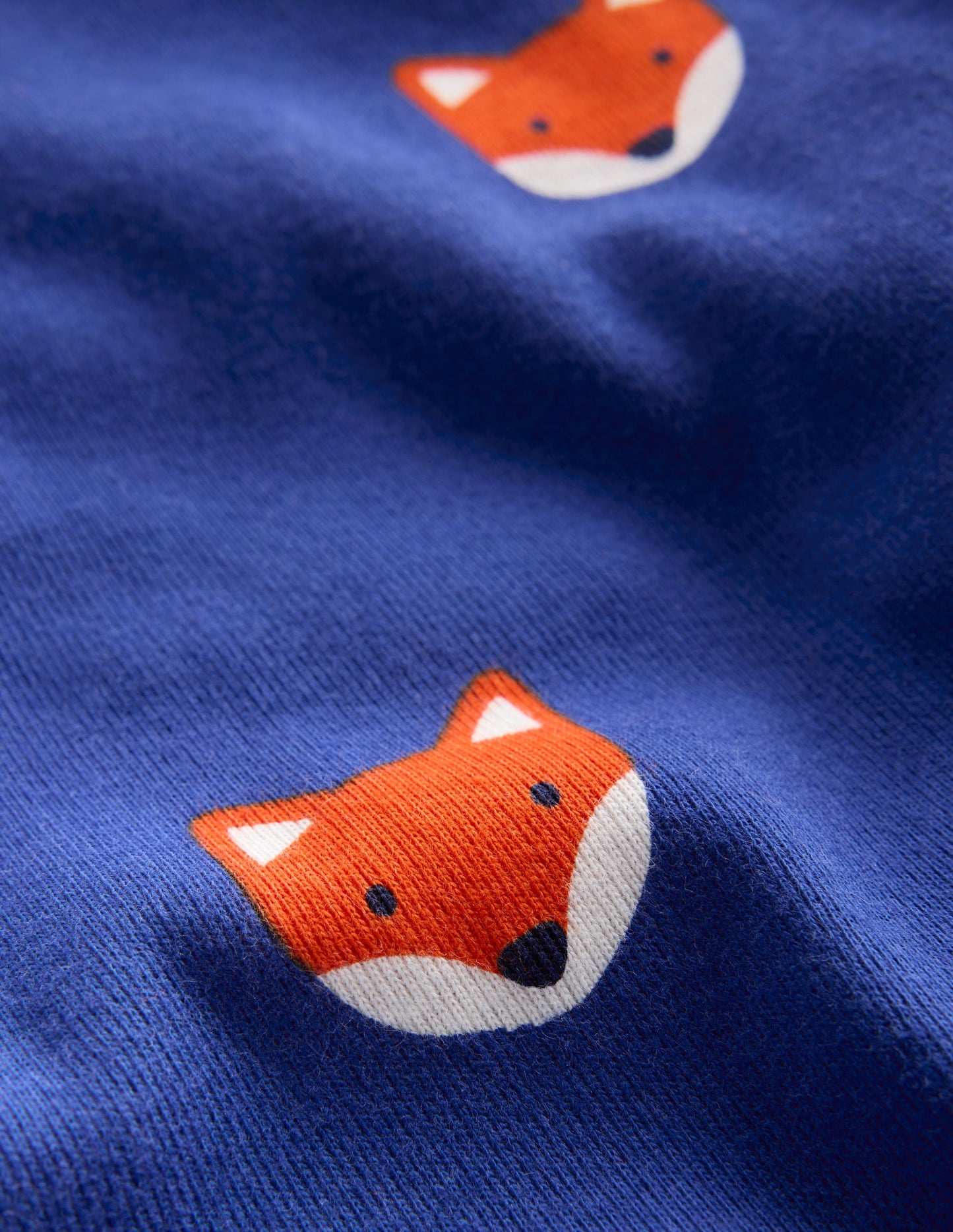 Snug Long John Pajamas-Foxes