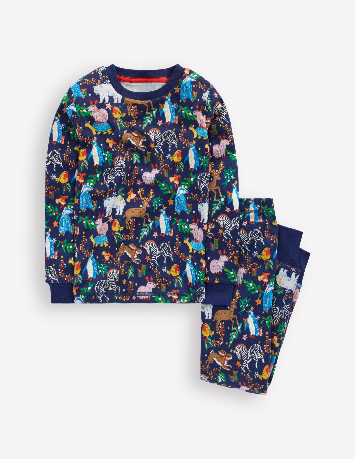 Snug Long John Pajamas-Medieval Christmas party