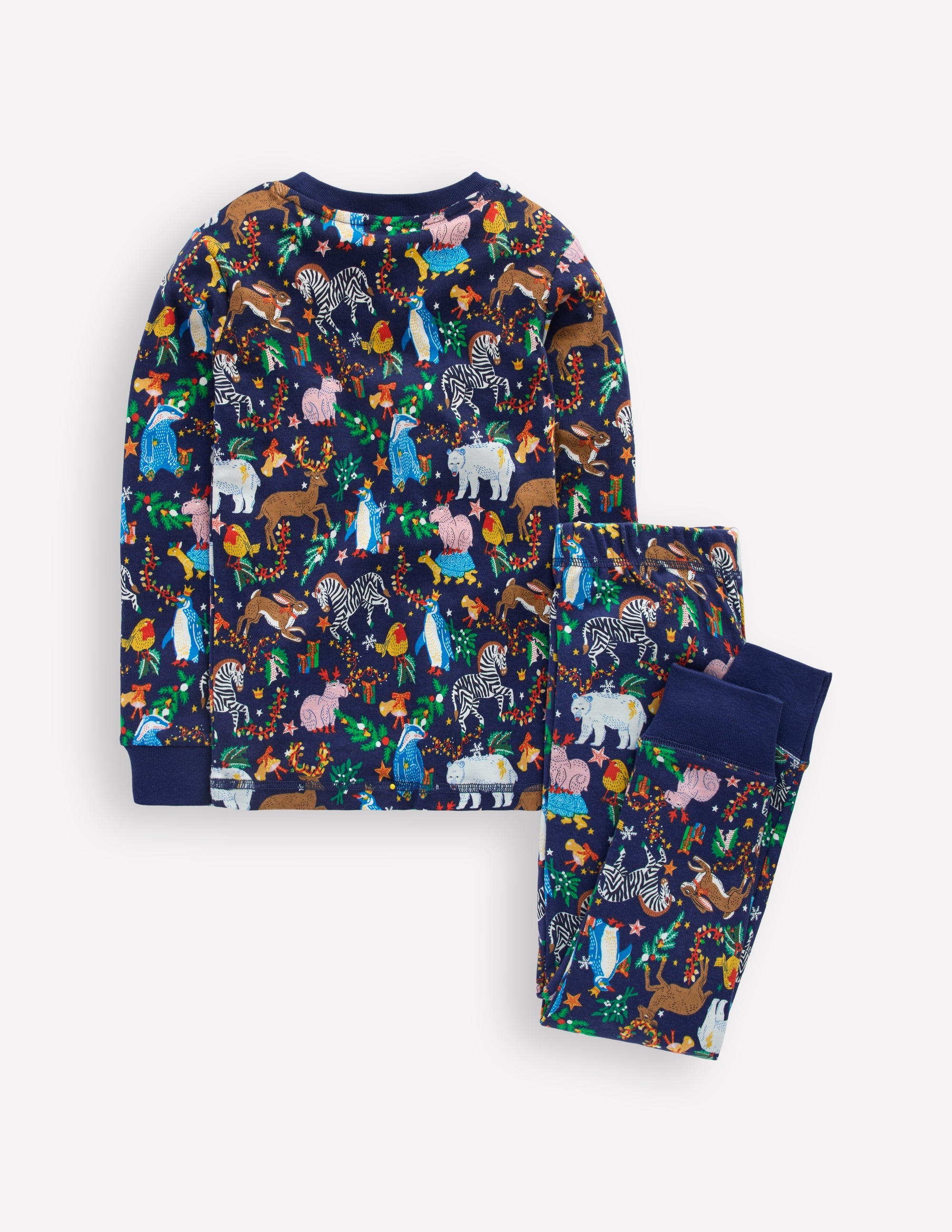 Snug Long John Pajamas-Medieval Christmas party - Image 2