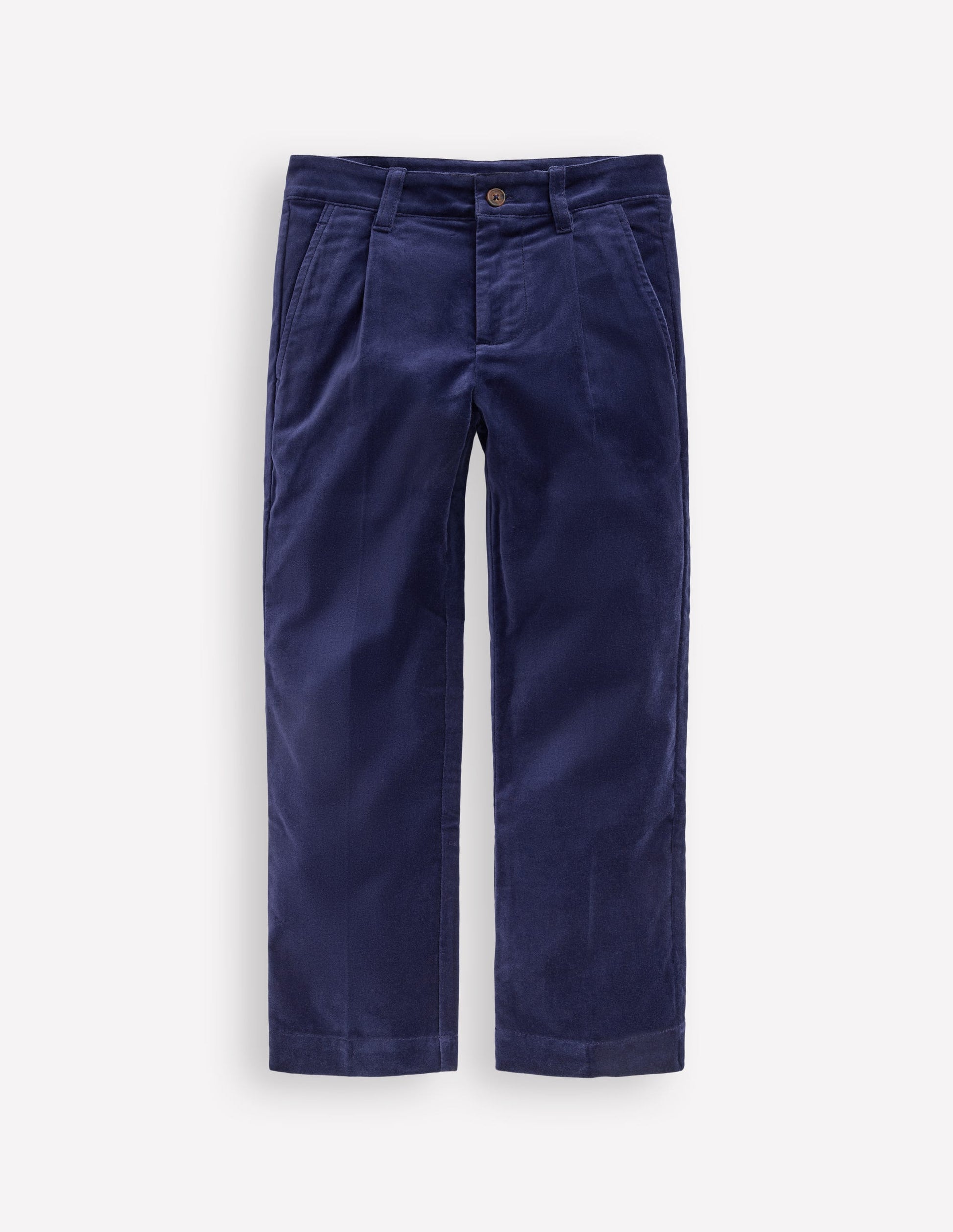 Smart Tailored Pants-Navy Velvet-1