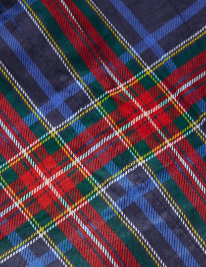 Classic Velvet Blazer-College Navy Velvet-4