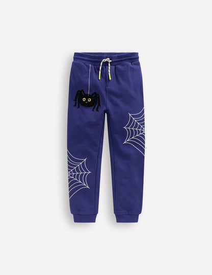 Fun Sweatpants-Starboard Blue Spider-1