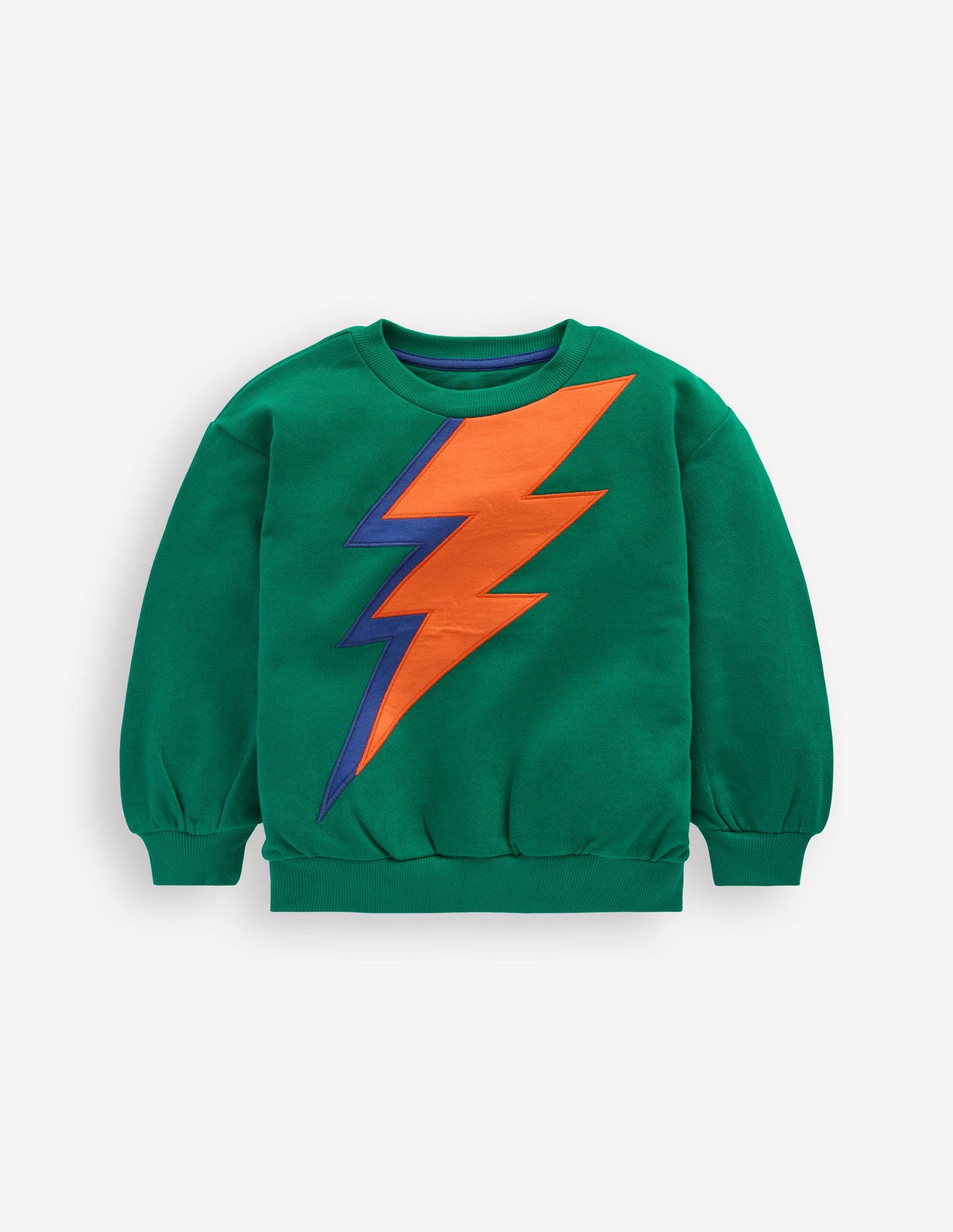 Fun Sweatshirt-Artichoke Green Lightning