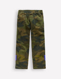 Pull-on Cotton Pants-Camo