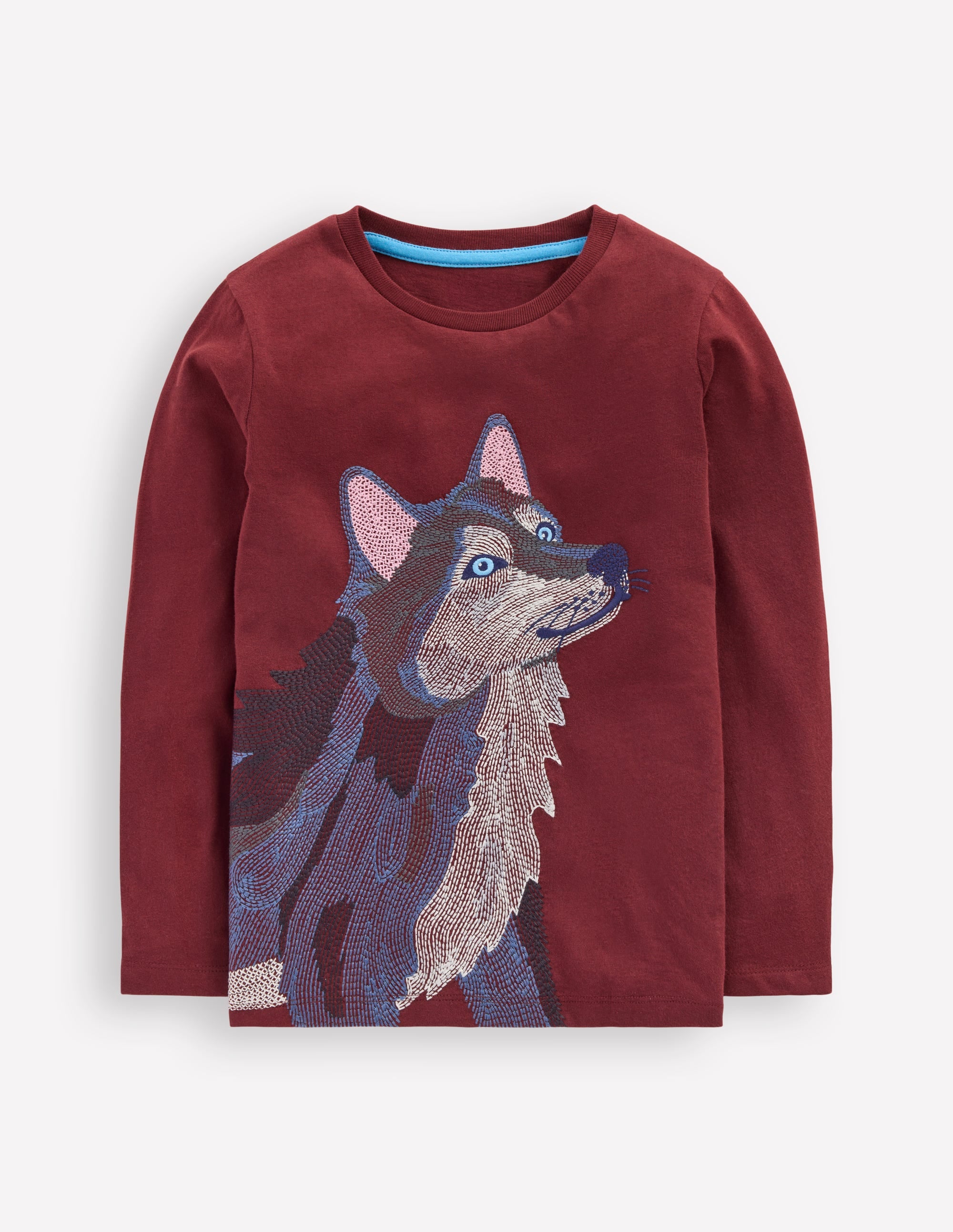 RED WOLF 長袖カットソー Superstitch Long Sleeve Top-Port Wolf | Boden USA
