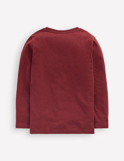 Superstitch Long Sleeve Top-Port Wolf-2
