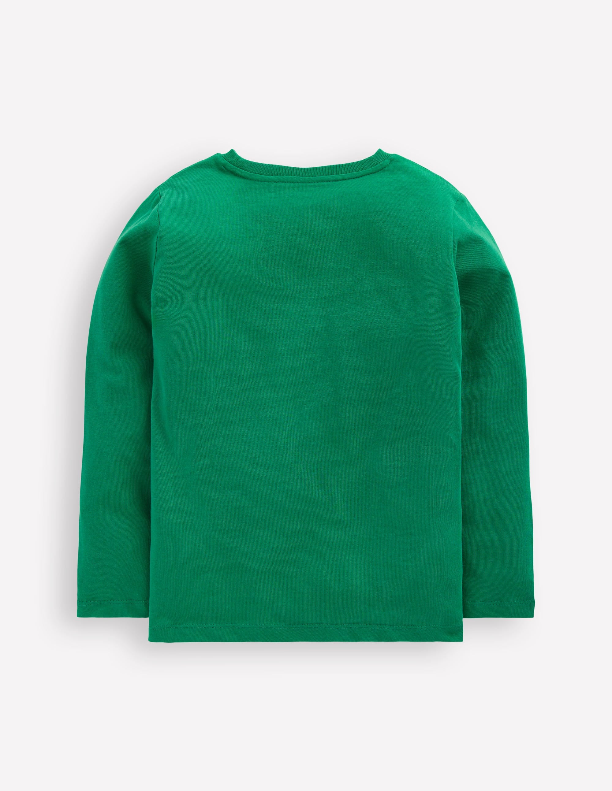 トップス ONC MERINO LONG SLEEVE T-SHIRT GREEN Long Sleeve Printed T-shirt-Pine Green Trains | Boden USA