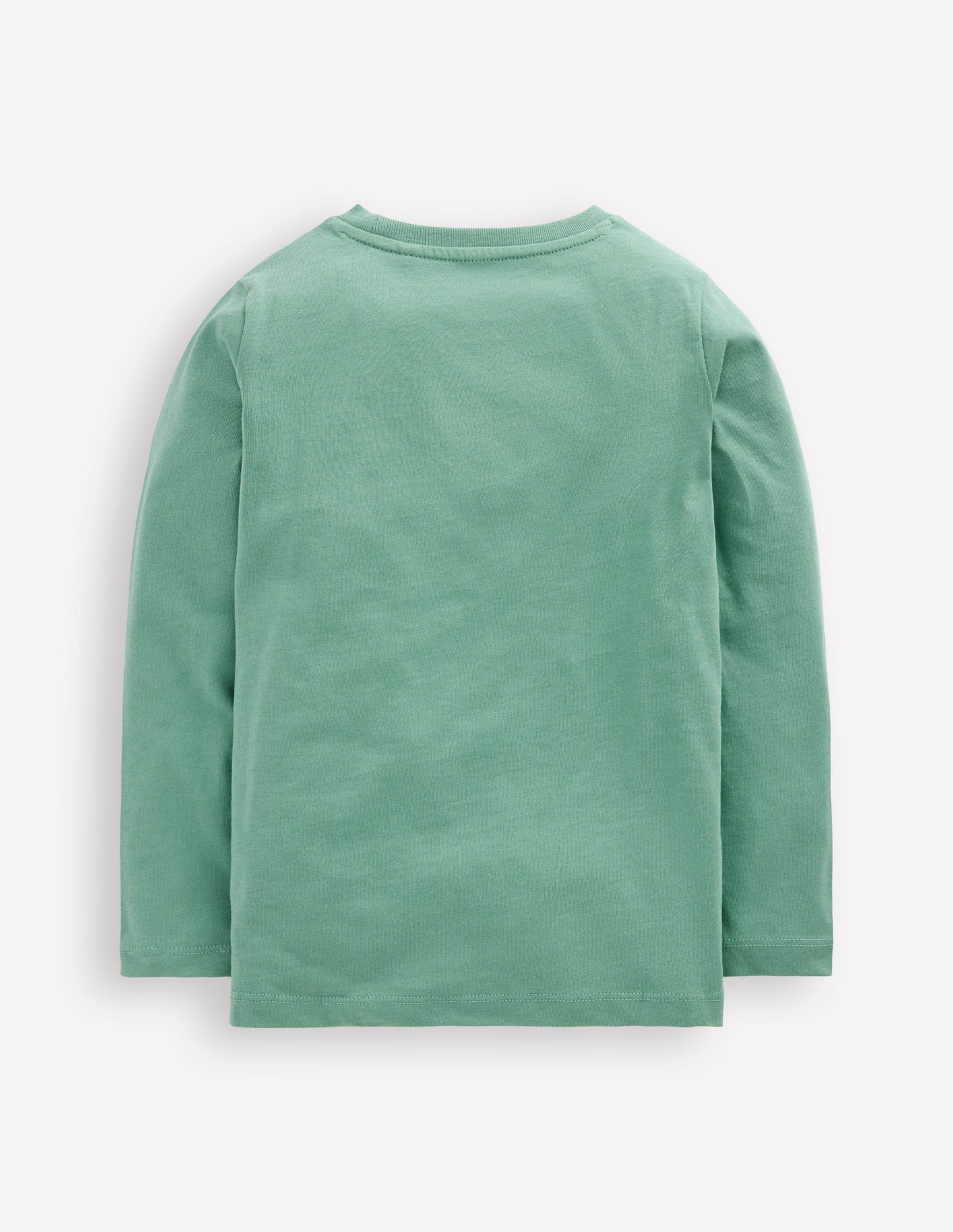 Long Sleeve Printed T-shirt-Oil Blue Moose Explorer