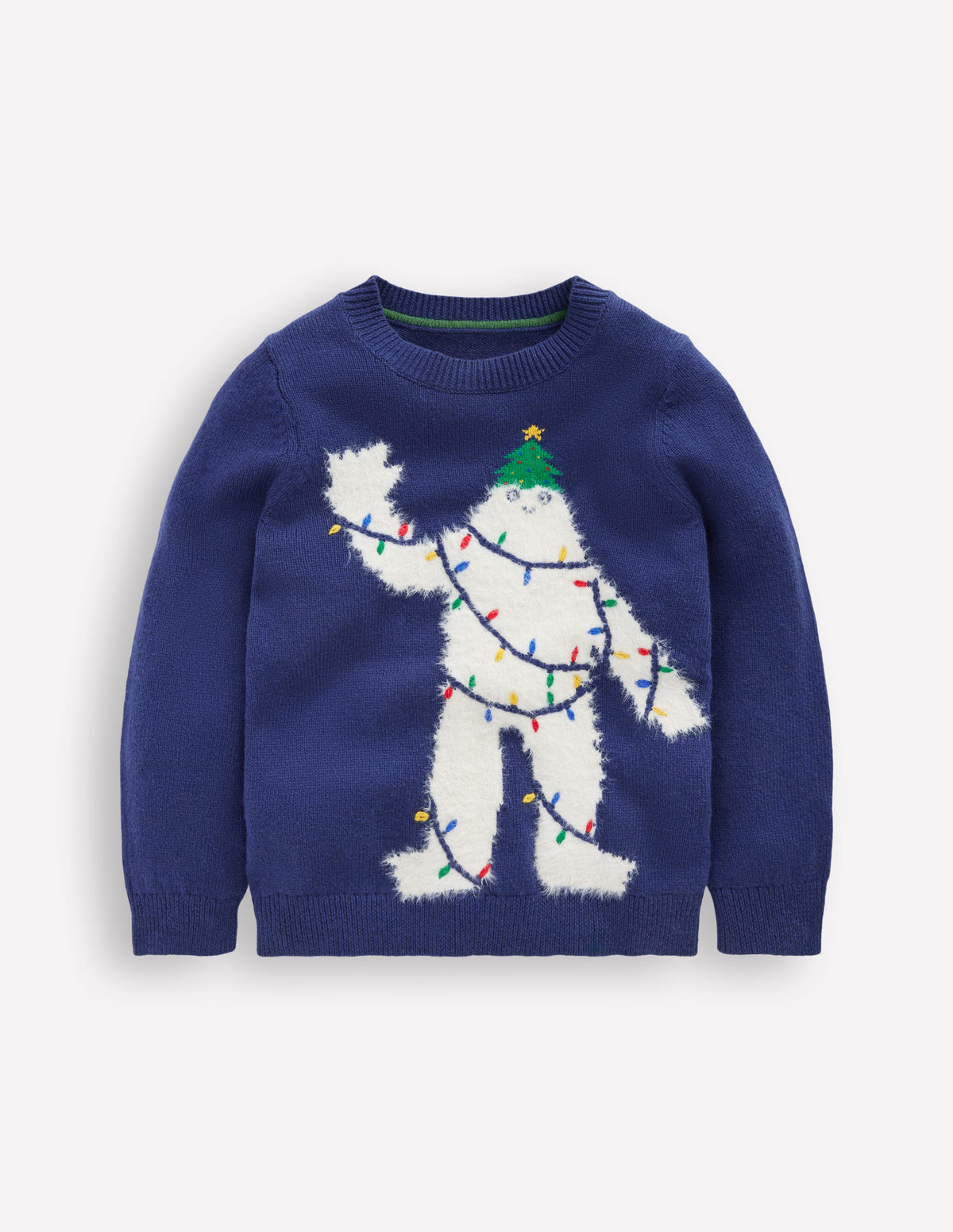 Fun Logo Sweater-College Navy Yeti - Image 1
