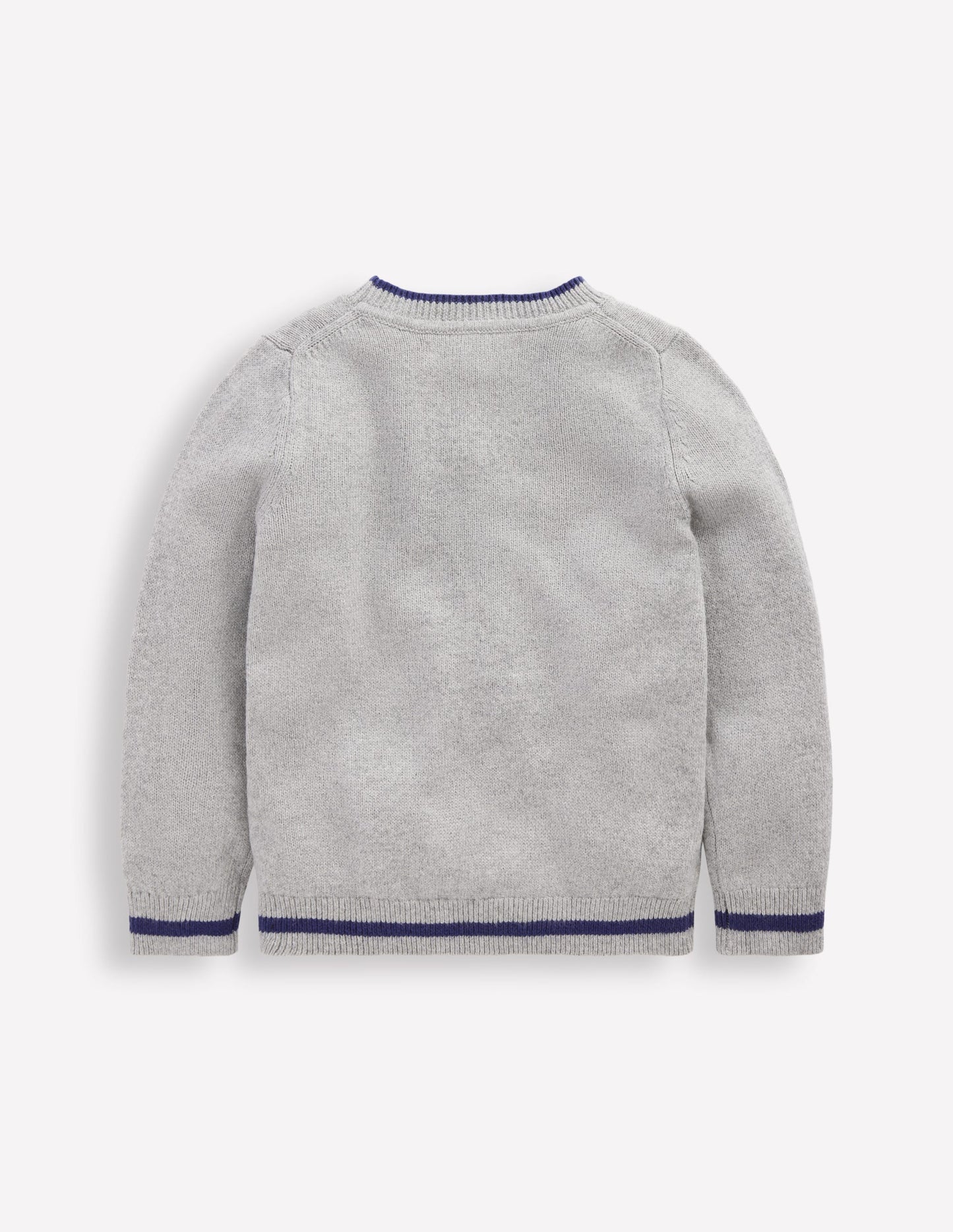 Fun Logo Sweater-Grey Marl Cars