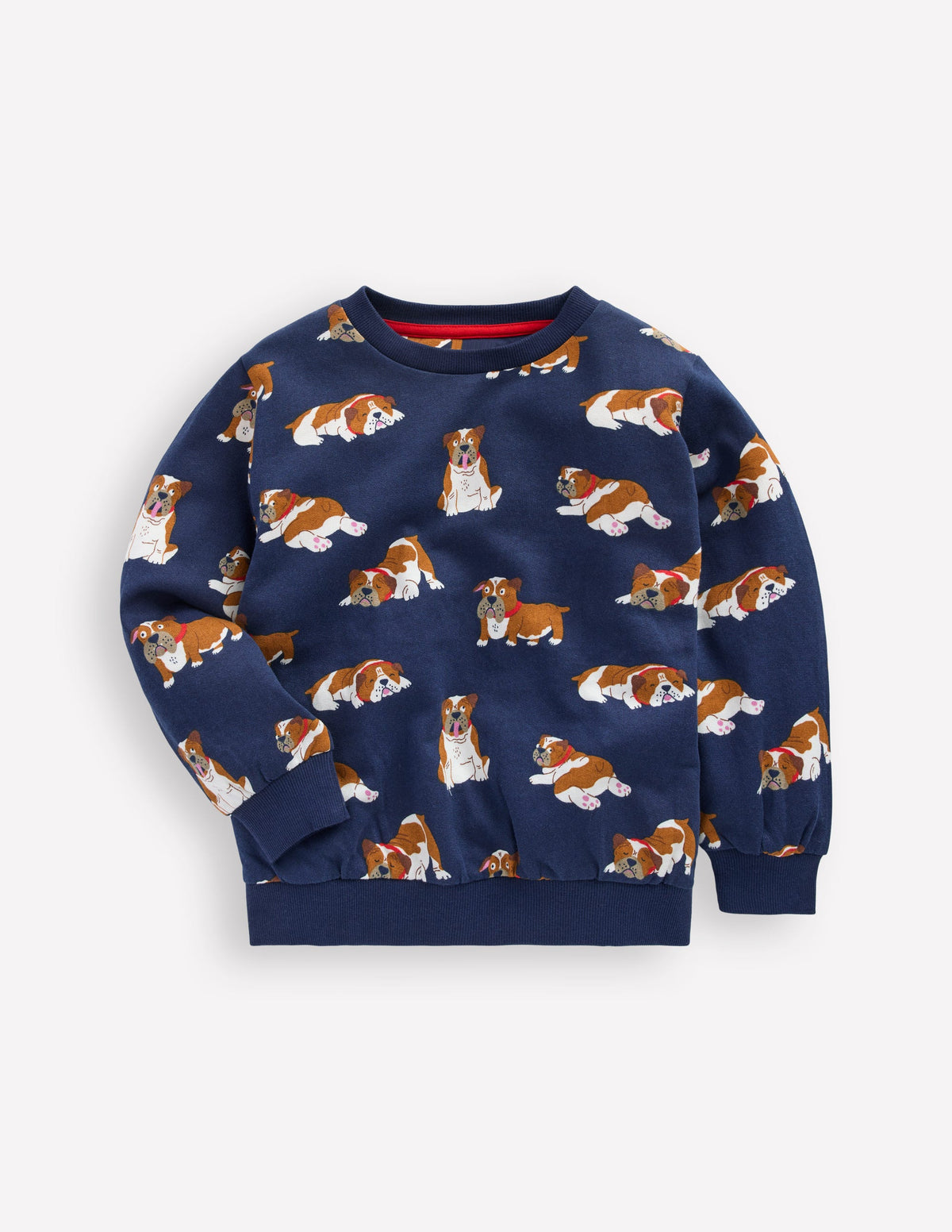 Everyday Printed Sweatshirt-Blue Bulldogs - Image 1