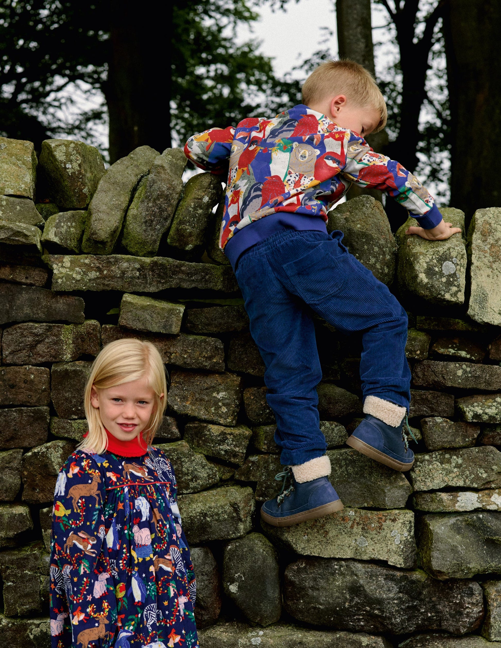 Everyday Printed Sweatshirt-Multi Arctic Audience-4