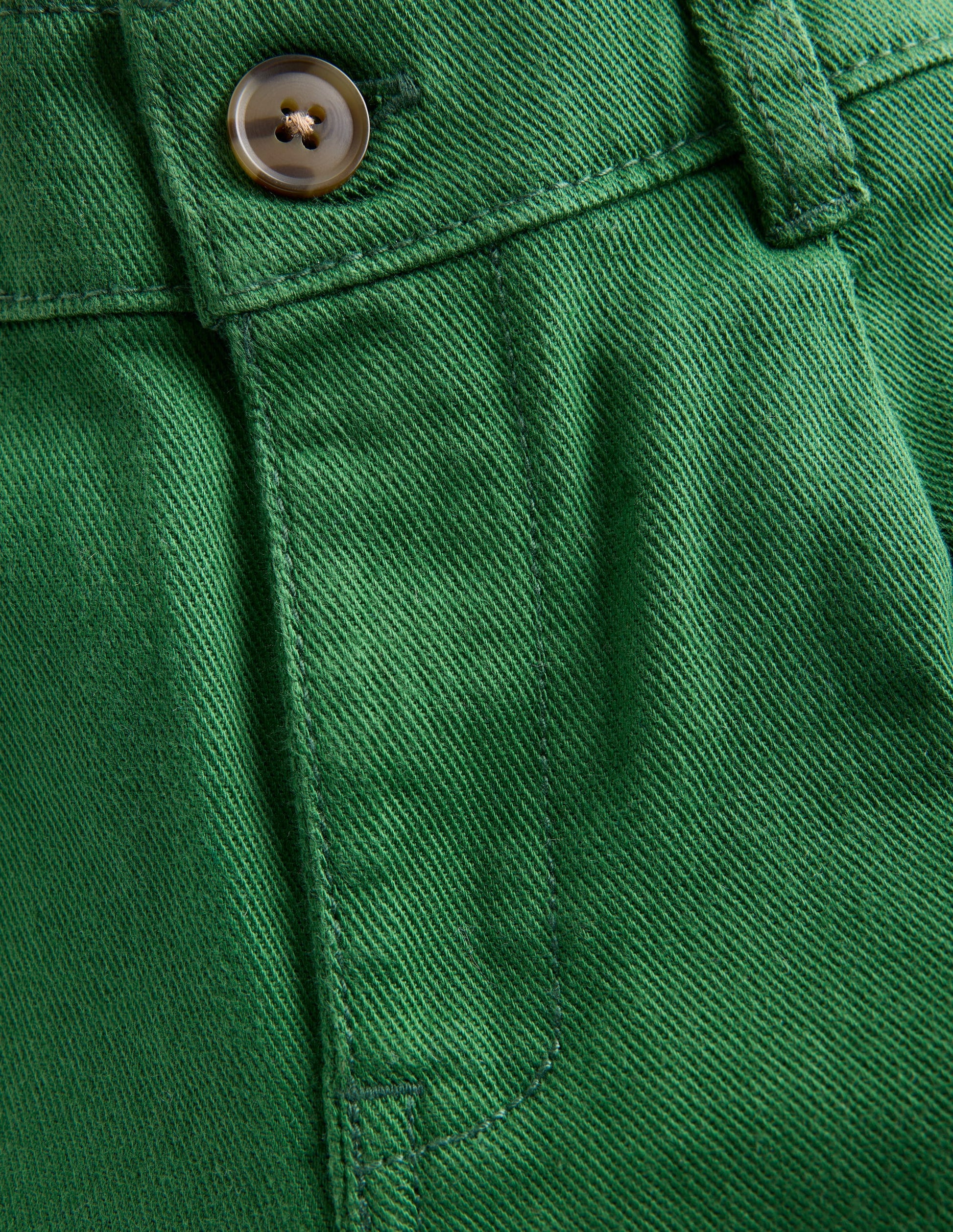 Everyday Relaxed Pants-Pine Green Twill-5