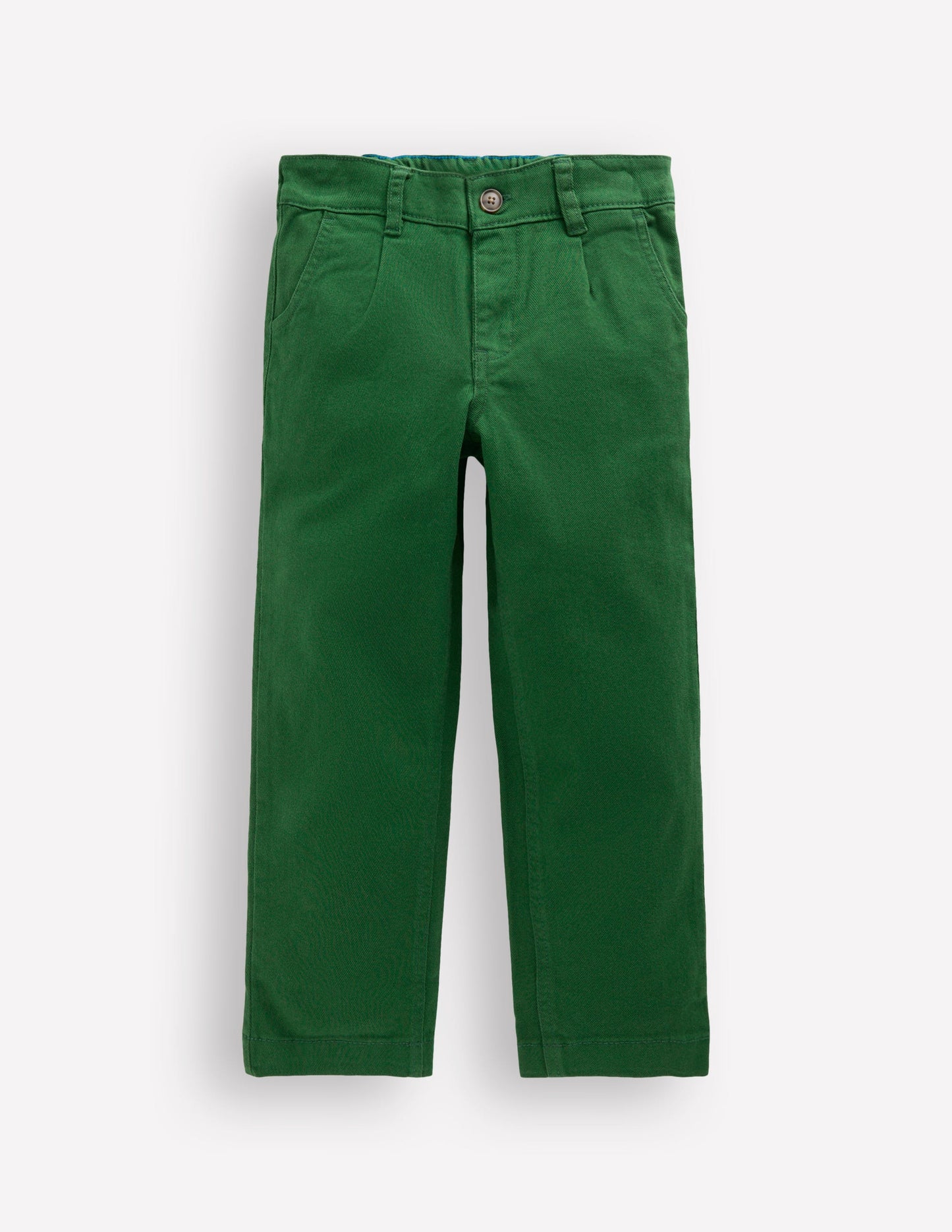 Everyday Relaxed Pants-Pine Green Twill