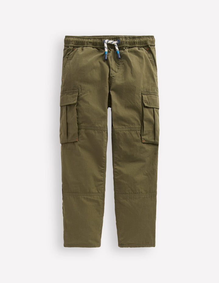 Adventure Cosy Lined Pants-Woodland Green