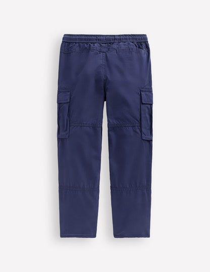 Adventure Cosy Lined Pants-College Navy-2