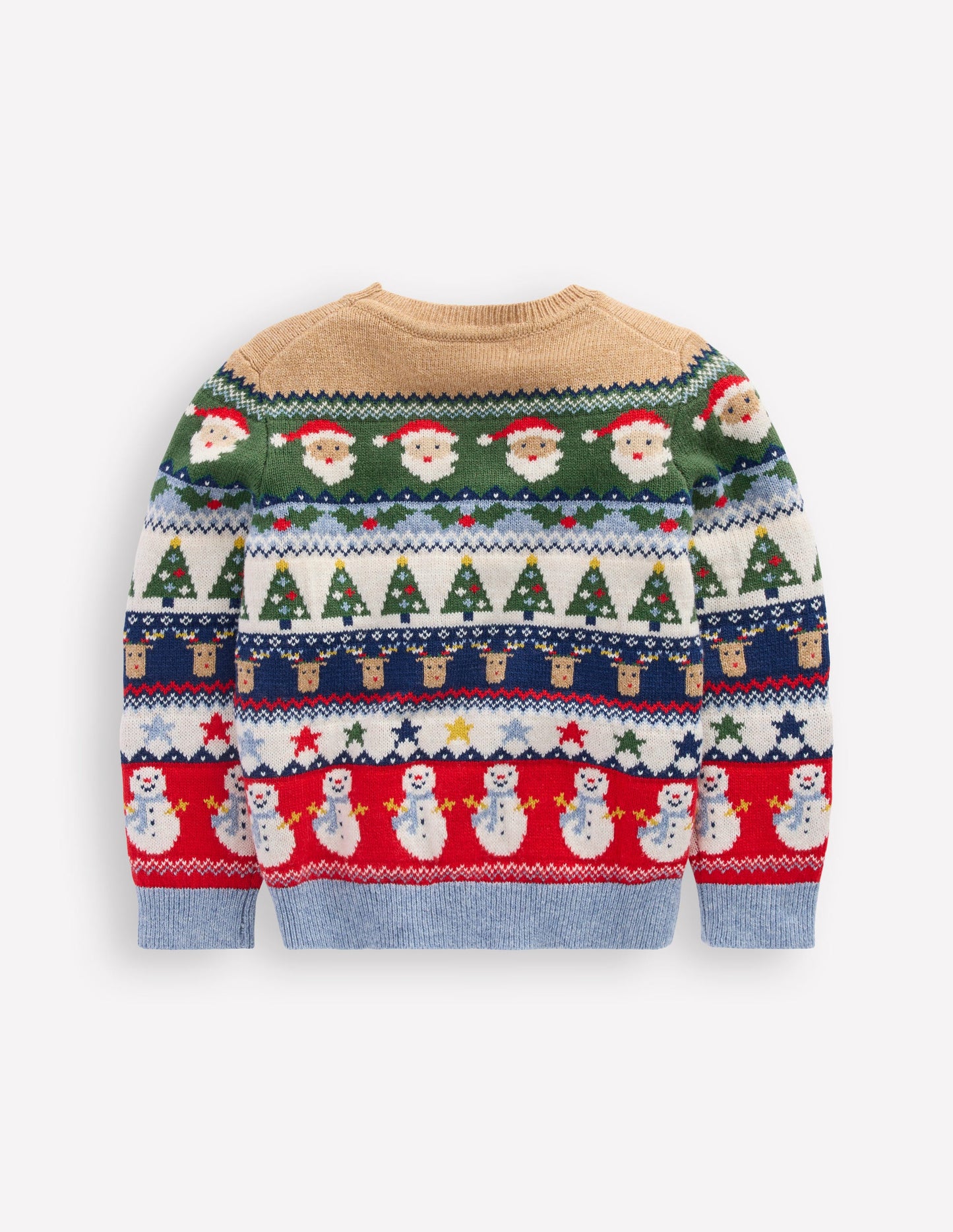 Fair Isle Jumper-Multi Christmas Fairisle