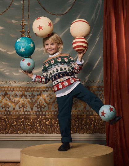 Fair Isle Jumper-Multi Christmas Fairisle-4